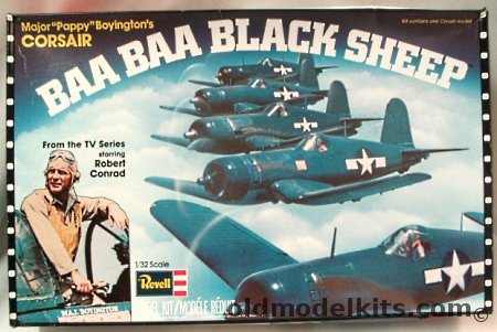 Revell 1/32 Baa Baa Black Sheep 'Pappy' Boyington's F4U Corsair, H580 plastic model kit